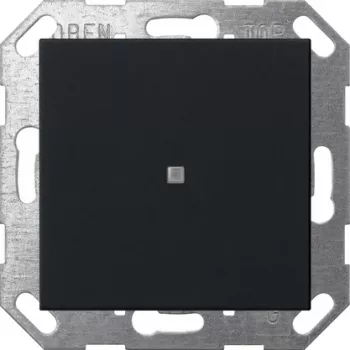 Gira KNX Bilanciere 1 modulo, nero opaco 5171005