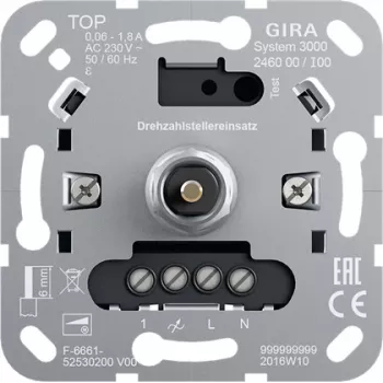 Gira Modulo regolatore di velocità 246000