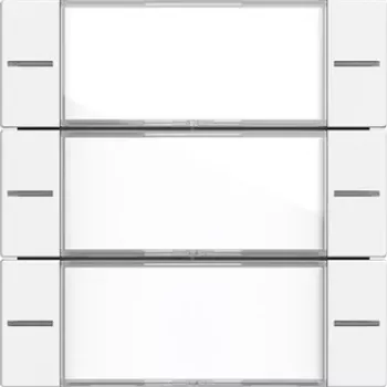 GIRA 577327 Set bilancieri 3 moduli nero opaco per Touch Sensor 4, System 55