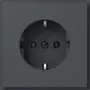 Gira TX_44 Modulo presa SCHUKO, antracite 418867