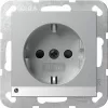 Presa SCHUKO GIRA 417026 con luce di orientamento LED, System 55