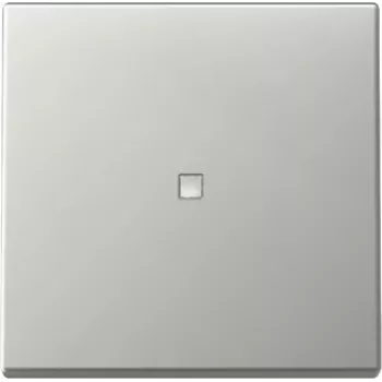 Bilanciere Gira System 55 con finestra di controllo, bianco puro lucido 3290600