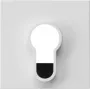 Placca di copertura Gira per interruttore a chiave, System 55, bianco puro lucido, 55 x 55 mm 866403