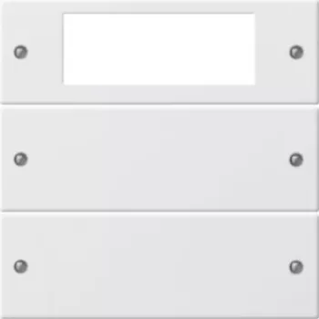 Set bilancieri Gira System 55 2 moduli bianco puro 219203