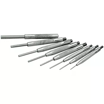 GEDORE 115 Set punzoni passanti, 8 pezzi 8756780