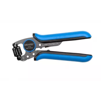 GEDORE CrimpMax 3608150 Pinza crimpatrice professionale per capicorda isolati e connettori a crimpare, 0,5-6,0 mm² (AWG 20-10), 230 mm, crimp trapezoidale, meccanismo a cricchetto con sblocco rapido 3416437