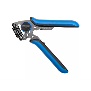 GEDORE CrimpMax 3608150 Pinza crimpatrice professionale per capicorda isolati e connettori a crimpare, 0,5-6,0 mm² (AWG 20-10), 230 mm, crimp trapezoidale, meccanismo a cricchetto con sblocco rapido 3416437