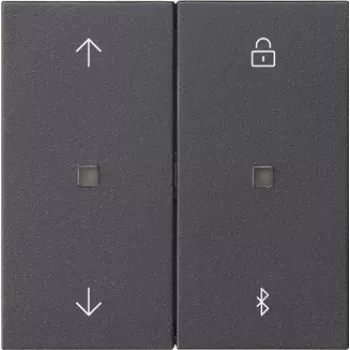 Gira System 3000 Timer per tapparelle e avvolgibili Bluetooth antracite 536728