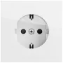 GIRA 445370 Presa SCHUKO con interruttore e coperchio a ribalta, bianco puro