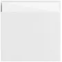 Gira 329970 coprifilo interruttore a bilanciere, bianco puro lucido, System 55