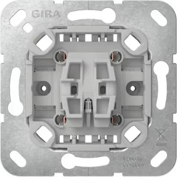 GIRA 381700 meccanismo deviatore, da incasso, 10 A, 250 V, morsetti a vite, senza ganci, per System 55