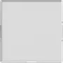 Gira System 55 coprifilo interruttore a bilanciere, bianco puro lucido, bilanciere singolo, clip-on 367600