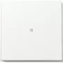 Gira TX44 tasto con finestra di controllo, bianco puro satinato 329066