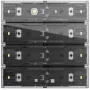 Gira Tastsens.4.70 Comfort 4f OneKNX 534400 touch panel KNX con 4 tasti capacitivi e display a colori