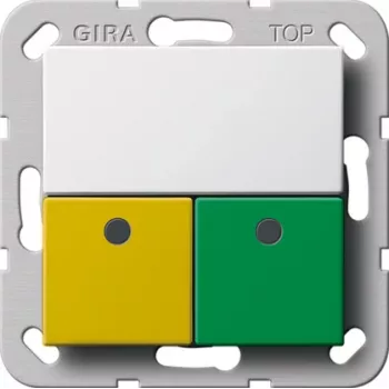 GIRA 291503 kit di chiamata di emergenza per ufficio System 55 bianco puro