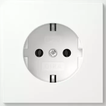 Gira TX_44 Presa Schuko 1 presa da incasso 16 A 250 V bianco puro lucido 418866