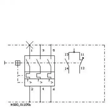 Siemens SIRIUS 3RV1 Interruttore di protezione motore 3RV1611-1AG14, 0,7-1,0 A, tripolare, morsetti a vite