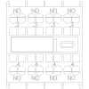 Siemens SIRIUS Blocco contatti ausiliari 4 contatti NA (3RH2911-2FA40)