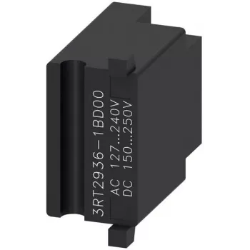 Siemens SIRIUS 3RT2936-1BD00 varistore protezione da sovratensione per contattori 3RT2, 127-240 V AC / 150-250 V DC, montaggio frontale a innesto