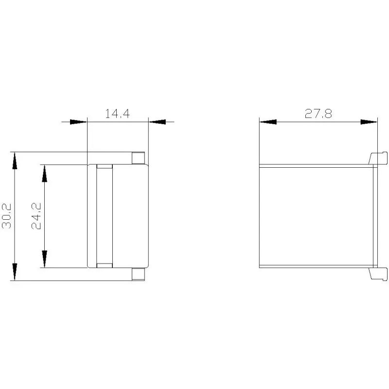 Siemens SIRIUS 3RT2936-1BD00 varistore protezione da sovratensione per contattori 3RT2, 127-240 V AC / 150-250 V DC, montaggio frontale a innesto