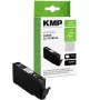 KMP Cartuccia d'inchiostro nera compatibile per Canon CLI-551 XL BK (alta resa, 11 ml, ca. 500 pagine) 1518,4011