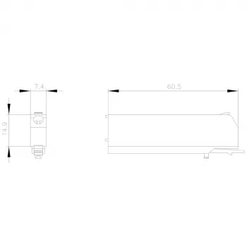 Morsetto modulare Siemens 3ZY1122-1BA00, 6 pezzi