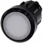 Elemento frontale pulsante luminoso Siemens SIRIUS ACT, bianco, 22 mm, plastica 3SU1001-0AA60-0AA0