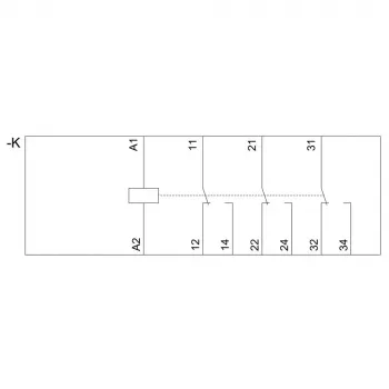 Relè a innesto Siemens SIRIUS LZX:PT370024 24V DC 3CO 10A