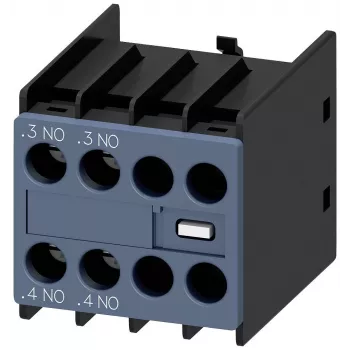 Siemens blocco contatti ausiliari 3RH2911-1HA20, 2 NO, montaggio frontale, morsetti a vite