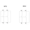 Siemens blocco contatti ausiliari 3RH2911-1HA20, 2 NO, montaggio frontale, morsetti a vite