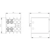 Siemens blocco contatti ausiliari 3RH2911-1HA20, 2 NO, montaggio frontale, morsetti a vite