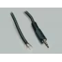 BKL Electronic 1101052 connettore jack stereo 3,5 mm, 3 poli, metallo, connessione a saldare, 1 pz.