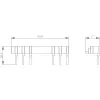 Siemens SIRIUS 3RA2913-3DA1 modulo di cablaggio per combinazioni di contattori invertitori, S00/S0, morsetto a vite, montaggio superiore