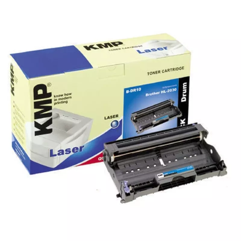 KMP PRINTTECHNIK B-DR10 unità tamburo per Brother DR-2000, 12.000 pagine, lunga durata, compatibile 1159,7000