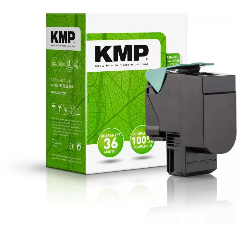 KMP 3930,0009 cartuccia toner gialla compatibile per Lexmark 71B0040, 2300 pagine