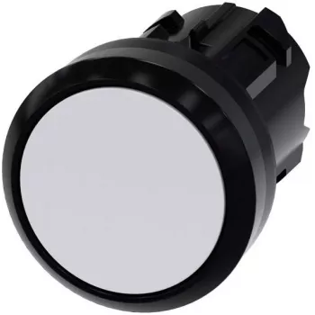 Siemens SIRIUS ACT Elemento frontale pulsante, plastica, bianco, 22 mm 3SU1000-0AA60-0AA0