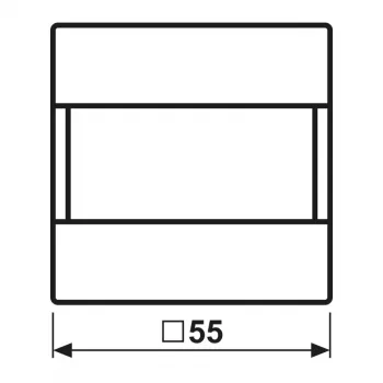 JUNG A17180 Interruttore automatico 1,1 m rilevatore di movimento PIR standard
