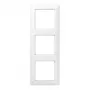 Jung AS 500 placca coprifilo 3 moduli, bianco alpino SPAS583WW