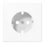 JUNG LS1520PLWW placca centrale per presa SCHUKO, bianco alpino