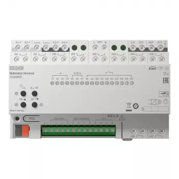 JUNG 2590M1SR KNX Multistation universale, guida DIN, 8 TE