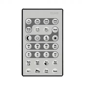 Jung telecomando IR per rilevatori a soffitto/presenza DWPMFBIRI