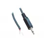 BKL Electronic 1101047 Connettore jack mono 2,5 mm, 2 poli, connessione a saldare