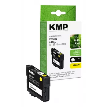 Cartuccia d'inchiostro gialla KMP compatibile con Epson T10H4 (1662,4009)