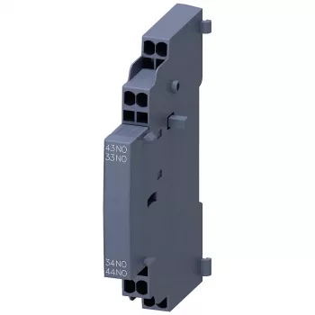 Siemens Contatto ausiliario 2 NO, montaggio laterale per interruttori automatici 3RV2 S00/S0 - 3RV29012B