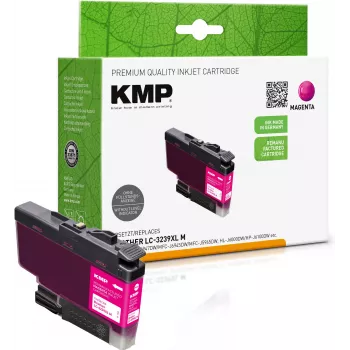 Cartuccia d'inchiostro magenta KMP compatibile con brother LC-3239XLM (1543,4006)