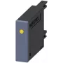 Siemens Varistore con LED, 24-48V AC/12-24V DC, per contattori SIRIUS S00/S0, innesto, 3RT29161JJ00
