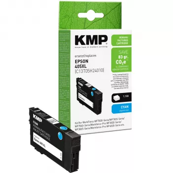 KMP 1656,4003 cartuccia d'inchiostro ciano compatibile (equivalente Epson 16XL, High Yield)