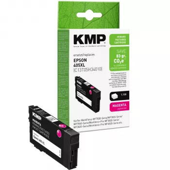 KMP 1656,4006 cartuccia d'inchiostro magenta compatibile per serie Canon PGI-525 / CLI-526