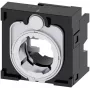 Siemens SIRIUS ACT supporto per 4 apparecchi di comando, 22 mm, plastica nera, montaggio su pannello frontale, 3SU1500-0BA10-0AA0