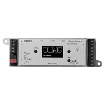 JUNG KNX Controller LED 5 canali DC 5-48V, guida DIN, Secure, 390051SLEDE